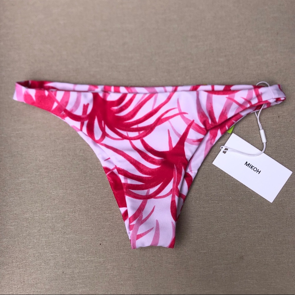 MIKOH Miyako Bottom - Pink Hawaiian